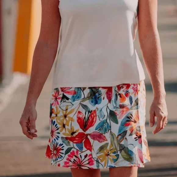 RipSkirt Hawaii, New, Wildflower Wrap Little Leg Skirt Length 2, Size Large - Picture 1 of 11